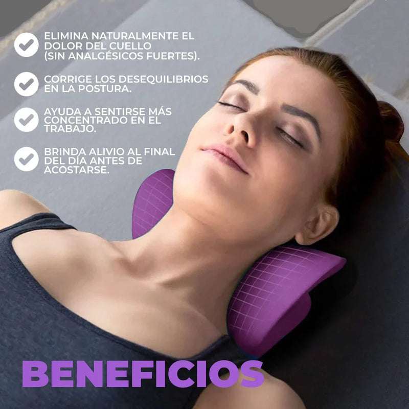 Almohada terapéutica de tracción cervical OsteoFix®️ +  Regalo exclusivo solo hoy