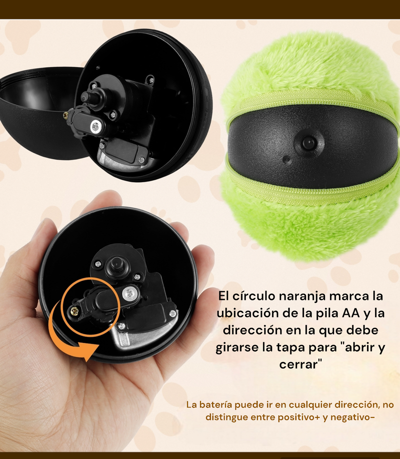 PELOTA INTERACTIVA PARA MASCOTAS + REGALOS