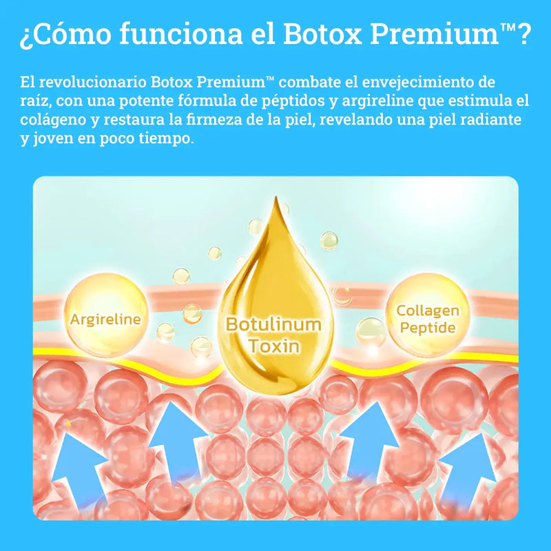 Botox Premium con Retinol y Vitamina C - ¡Elimina arrugas y manchas de melasma!