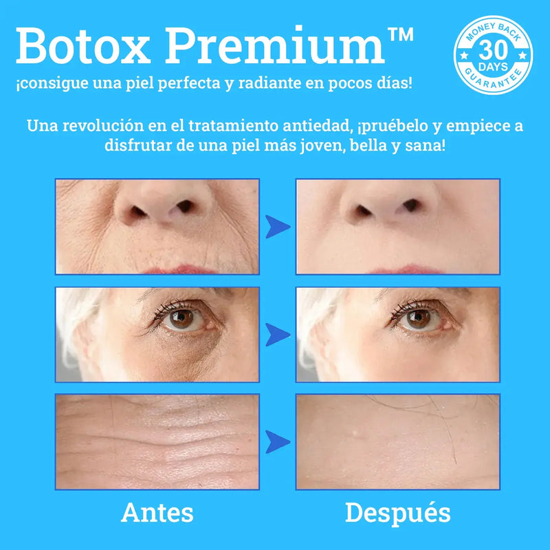 Botox Premium con Retinol y Vitamina C - ¡Elimina arrugas y manchas de melasma!