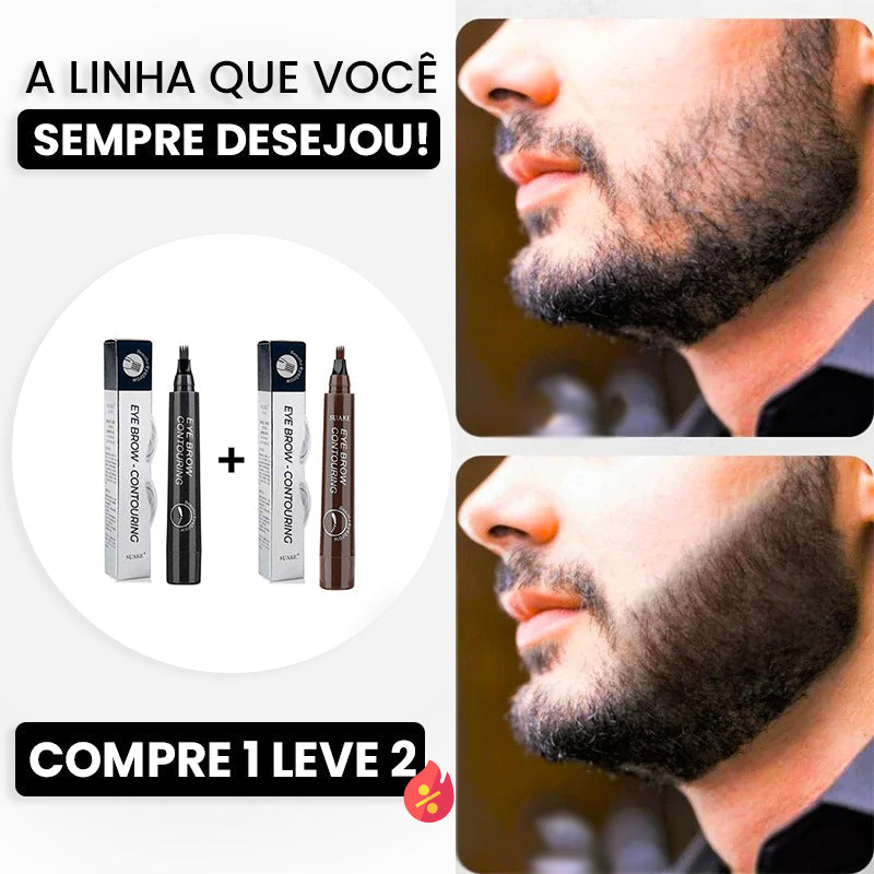 Caneta Pigmentadora Waterproof® Não Invasiva - Compre 1 Leve 2