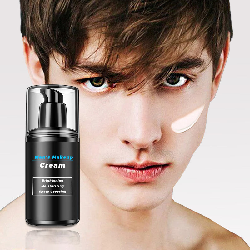 Crema de Maquillaje Masculino para Iluminar, Hidratar y Cubrir Manchas